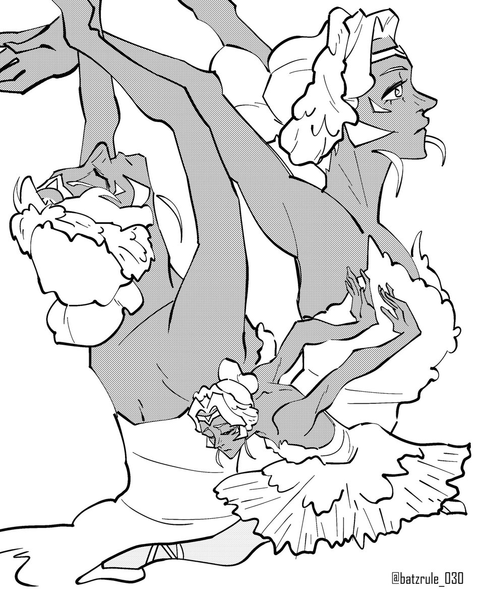 batzrule_030's tweet photo. #allura dancing the dying swan sketches https://t.co/C0ywbaAdPs