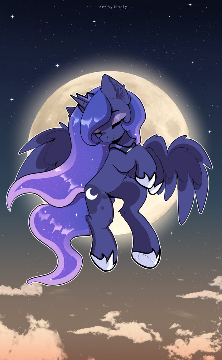 NnalyArt's tweet photo. Day 326 of drawing Princess Luna

#mlp #mylittlepony #dailyluna https://t.co/rLZXI1ypB0