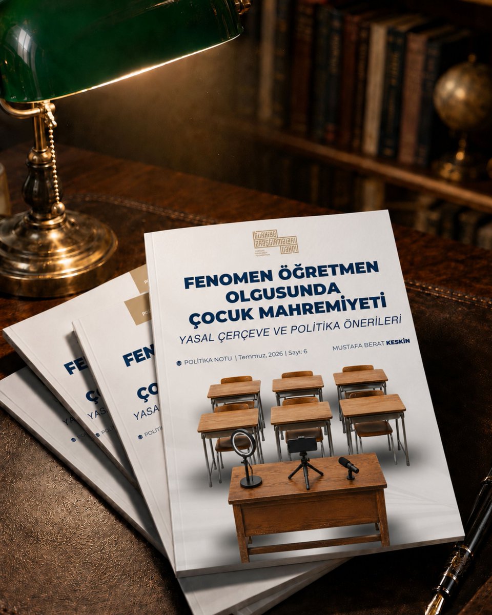 tavakfi's tweet photo. POLİTİKA NOTU | Fenomen Öğretmen Olgusunda Çocuk Mahremiyeti: Yasal Çerçeve ve Politika Önerileri

🖊️ Dr. Mustafa Berat KESKİN (@mberat_keskin), kaleme aldı.

🔗 İncelemek veya indirmek için ⬇️ https://t.co/nZJC174mEP