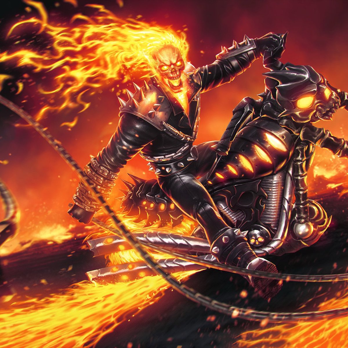 HollywoodHandle's tweet photo. Ryan Gosling has reportedly been cast as Ghost Rider in the MCU.. 

(Via: @DanielRPK) https://t.co/4pYk1NW1KI