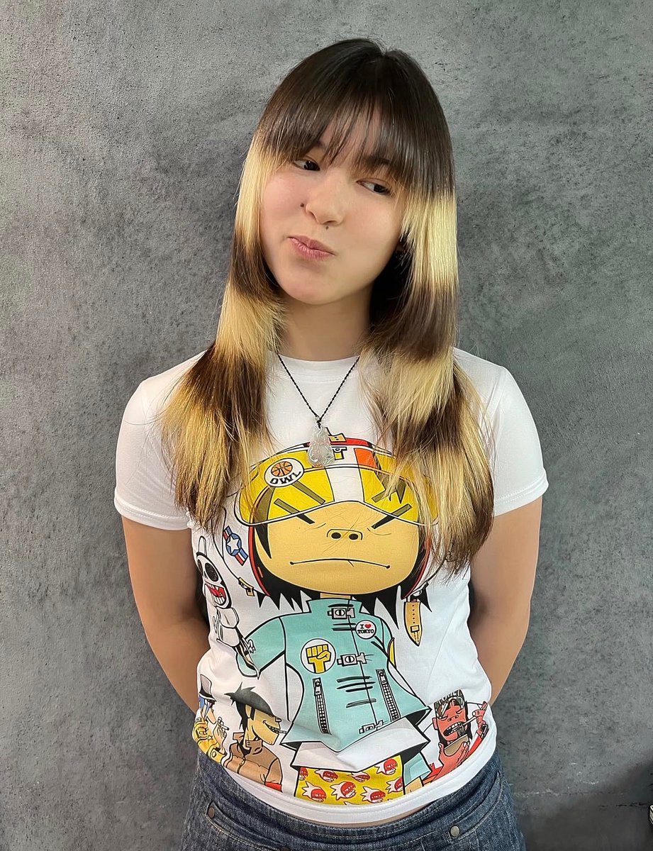 biliamgallagher's tweet photo. ALYSA LIU IS A GORILLAZ FAN #gtwt THIS IS HUGEE https://t.co/RsFdnHZkAQ