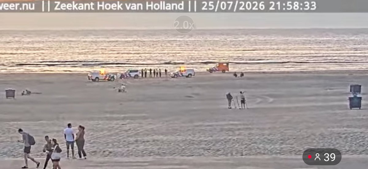 Vermissing vrouw in Hoek van Holland