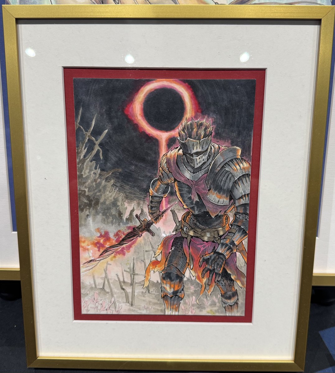 jastusa's tweet photo. The illustrations of Aoin are always a beautiful sight to see. 

You can purchase your own hand drawn shikishi at San Diego Comic Con! 

Check us out at Booth 4929!! https://t.co/BraKmJfIo0