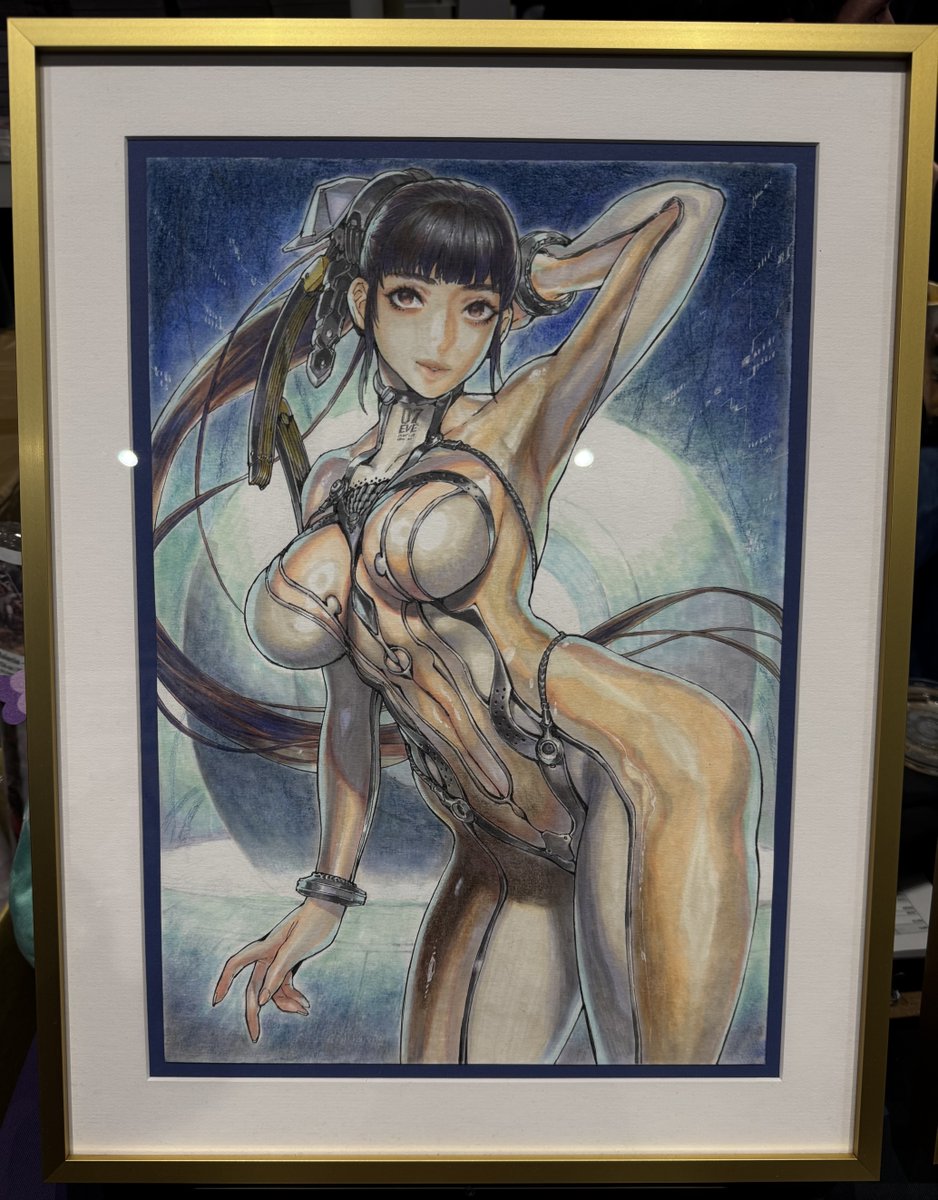 jastusa's tweet photo. The illustrations of Aoin are always a beautiful sight to see. 

You can purchase your own hand drawn shikishi at San Diego Comic Con! 

Check us out at Booth 4929!! https://t.co/BraKmJfIo0