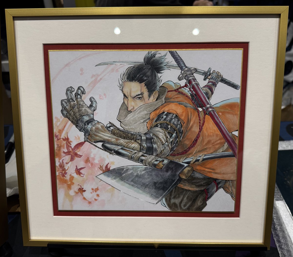 jastusa's tweet photo. The illustrations of Aoin are always a beautiful sight to see. 

You can purchase your own hand drawn shikishi at San Diego Comic Con! 

Check us out at Booth 4929!! https://t.co/BraKmJfIo0
