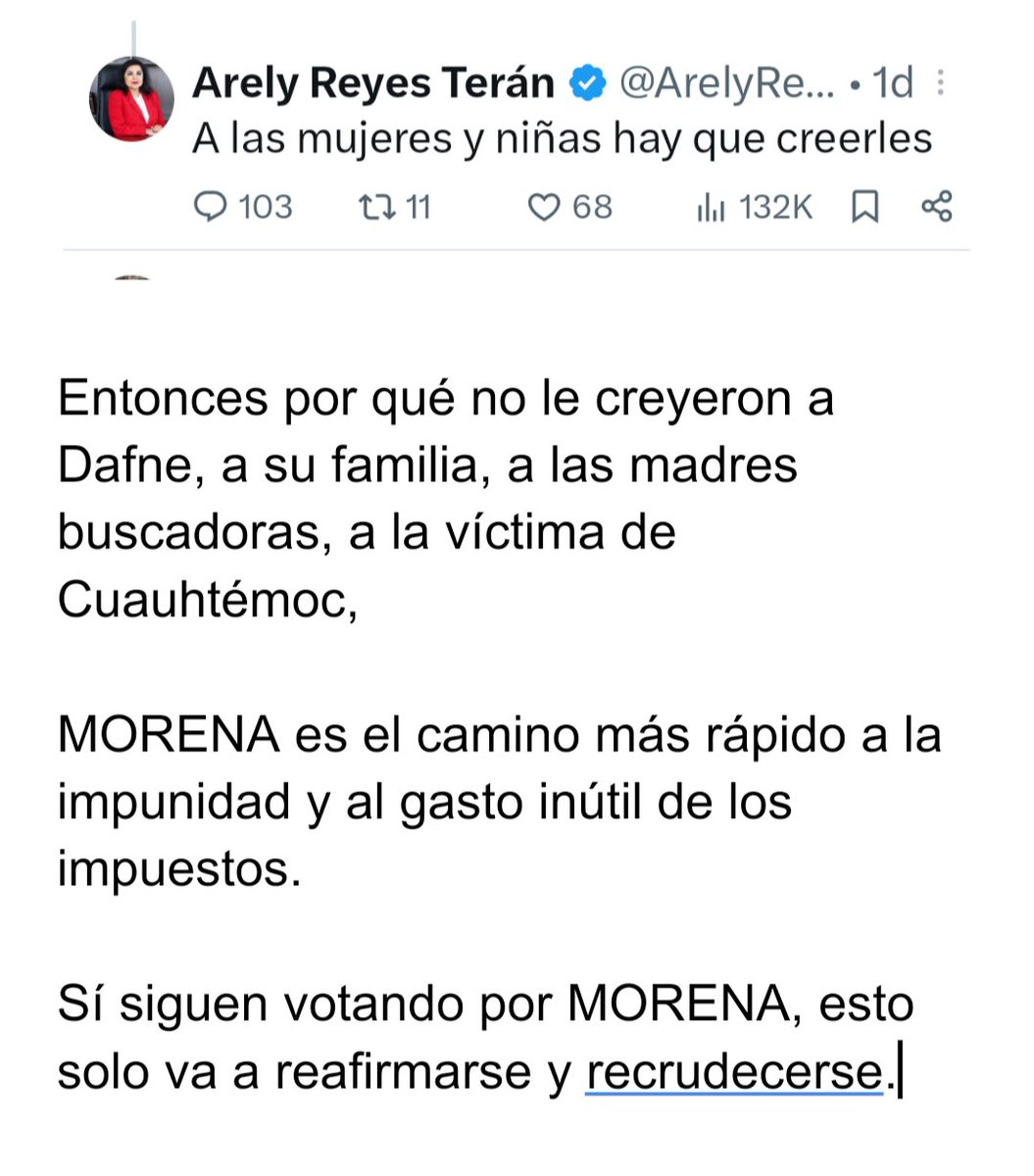 SaraN7069's tweet photo. @DerechaDiarioMX https://t.co/7SqGemam6w