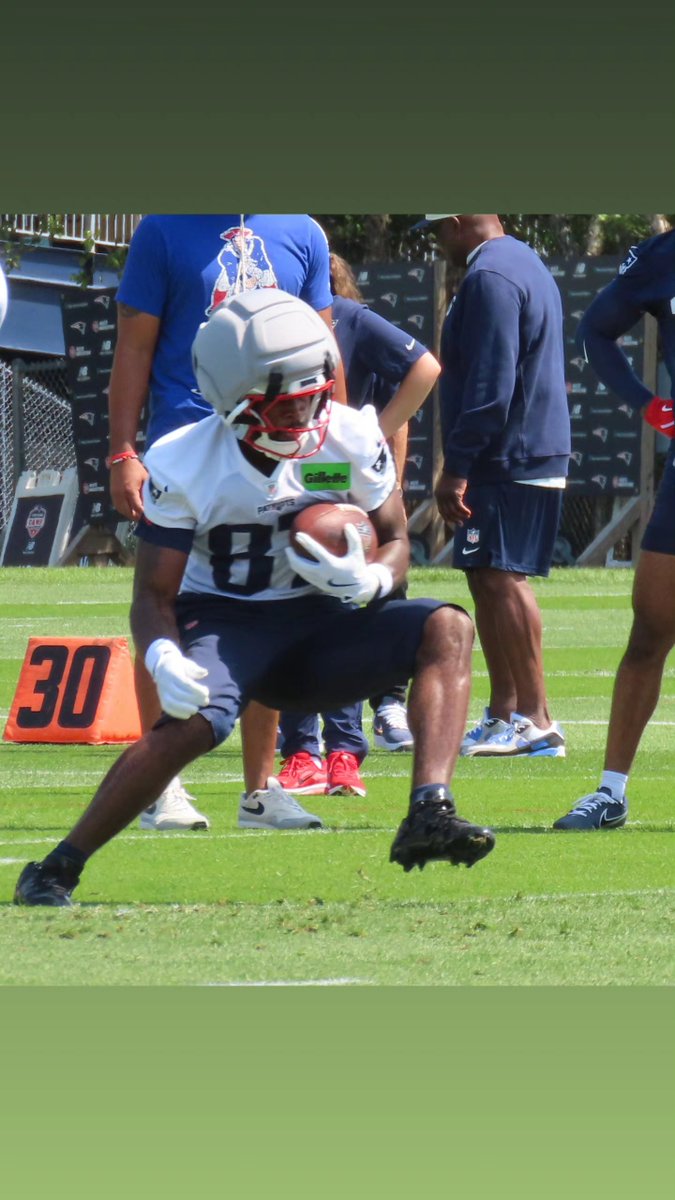 Edelfan247's tweet photo. #PatriotsTrainingCamp 2026 https://t.co/t426JnUCbg