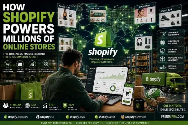 frenovara's tweet photo. It's insane how @Shopify powers millions of online stores across the world #entreprenuer #ecommerce #artificialintelligence https://t.co/bBnhRPGyAy https://t.co/AV4qdVKQP8