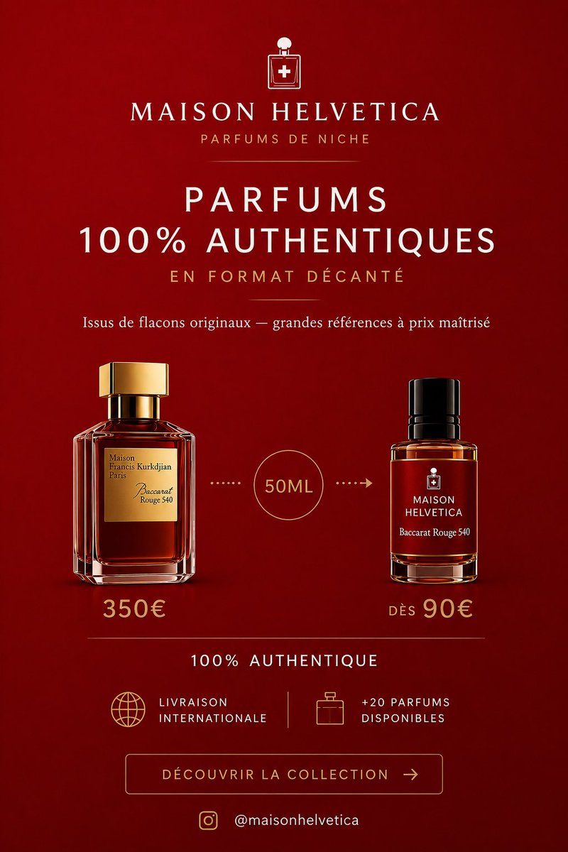 zay_ecom's tweet photo. Salam la famille je vends des parfums de niche sur mon Snapchat 👻 maisonhelvetica 

Prix défiant toute concurrence et livraison rapide dans toute la France 🇫🇷 et même dans le monde.

RT si vous pouvez ça me donnerait un coup de pouce merci bcp 🙏🏻 https://t.co/6eberSVqKj