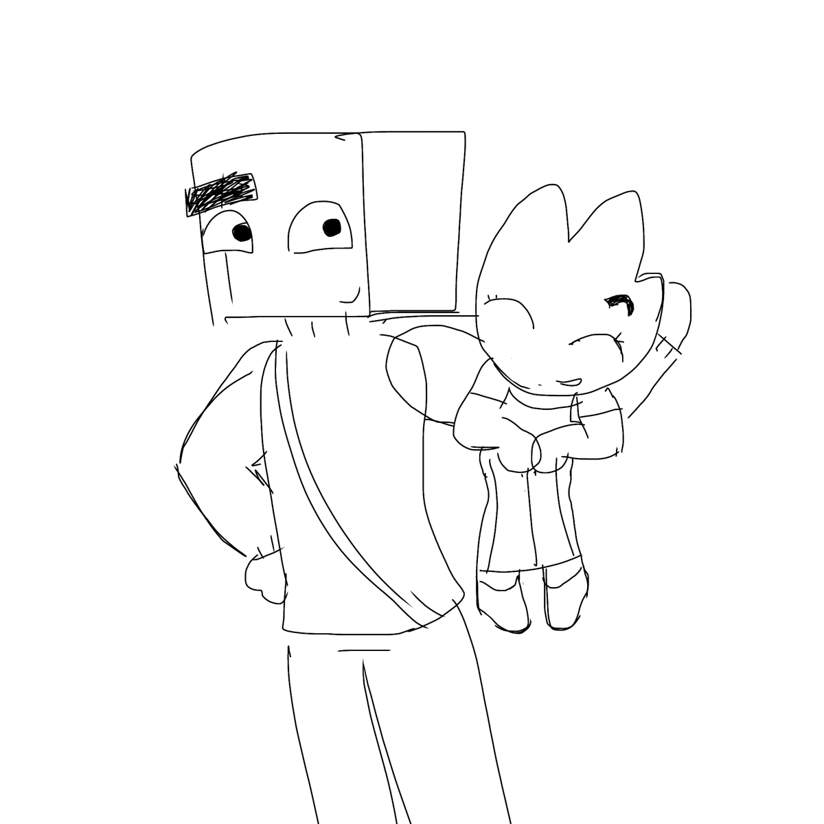 Yoonstion's tweet photo. #puzzleheads MEET MAGGIE if she ever meets rhett she would actually look up on him! As she would mostly think that's he her idol (plus my oc wave) https://t.co/cRP3woAe3a