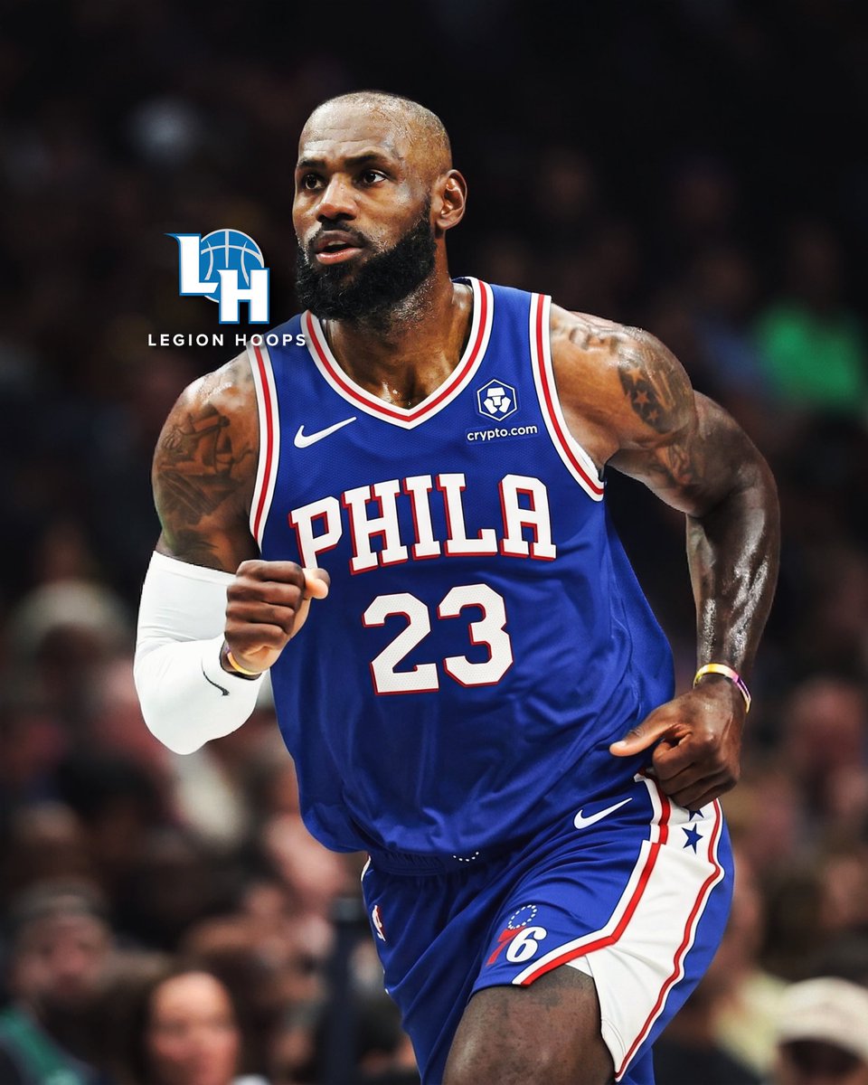 LegionHoops's tweet photo. The LeBron effect has officially made its way to Philadelphia:

Average purchase price for a Sixers game last season — $68

CHEAPEST ticket to the 76ers first preseason home game — $283

Insane. (Prices via @TickPick) https://t.co/HgFECnX4hW