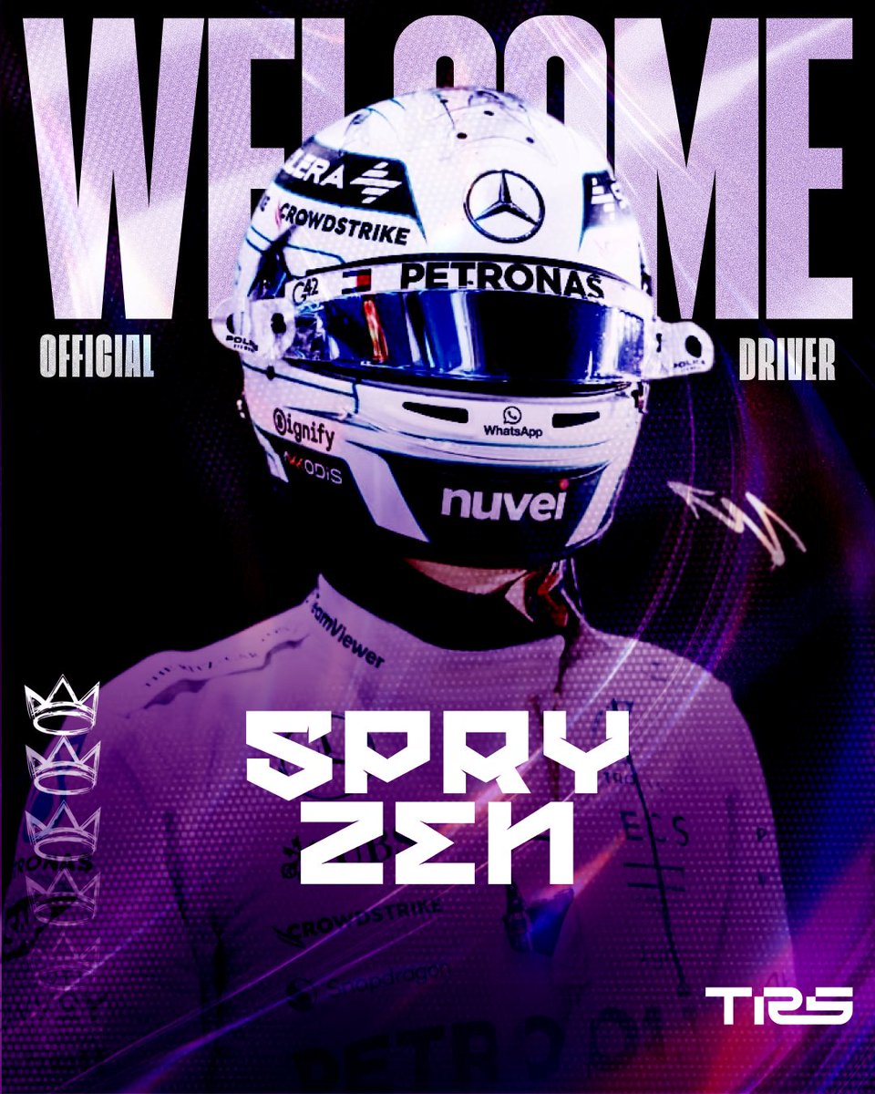 trs_esports_f1's tweet photo. ✍️ | SIGNINGS

We are proud to welcome

@SpxyZen coming from F1AF to strenghten our Console roster

@GabrieleLalia07 chooses TRS after VZN closure, joining our PC roster

@BenjaminPriorF1 also coming from VZN ready to show his competitiveness https://t.co/2PXSy5t2ap