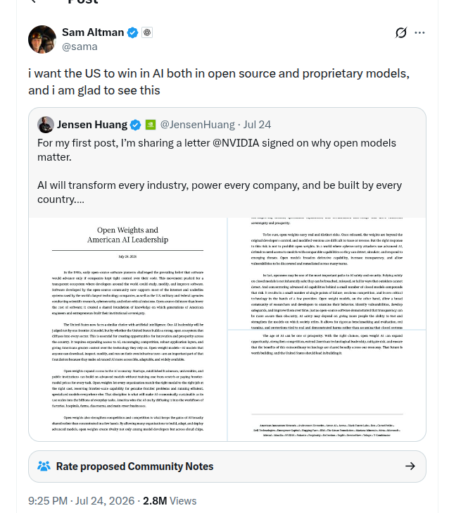 rohanpaul_ai's tweet photo. now it's the whole of Silicon Valley vs. Anthropic https://t.co/RoA05VQXYy