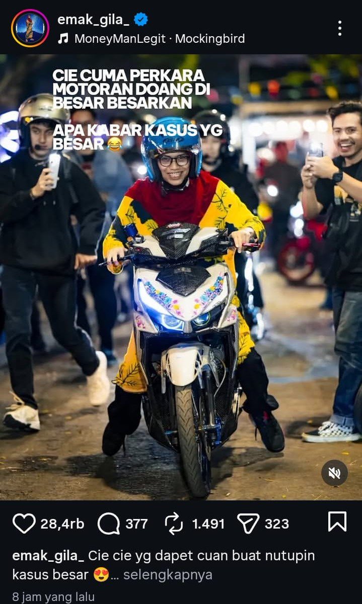 NoahSebast85910's tweet photo. @TMCPoldaMetro Ditegor malah plenger mana komen dibatasi lagi 😂 https://t.co/3pBguSi0x8