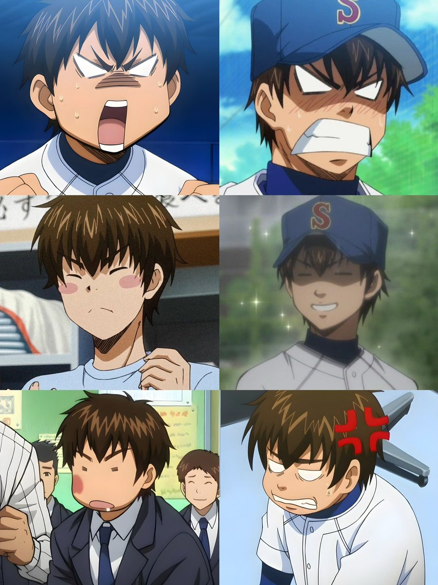ch__cco's tweet photo. Sawamura and his facial expressions https://t.co/s1zAqOEnjy