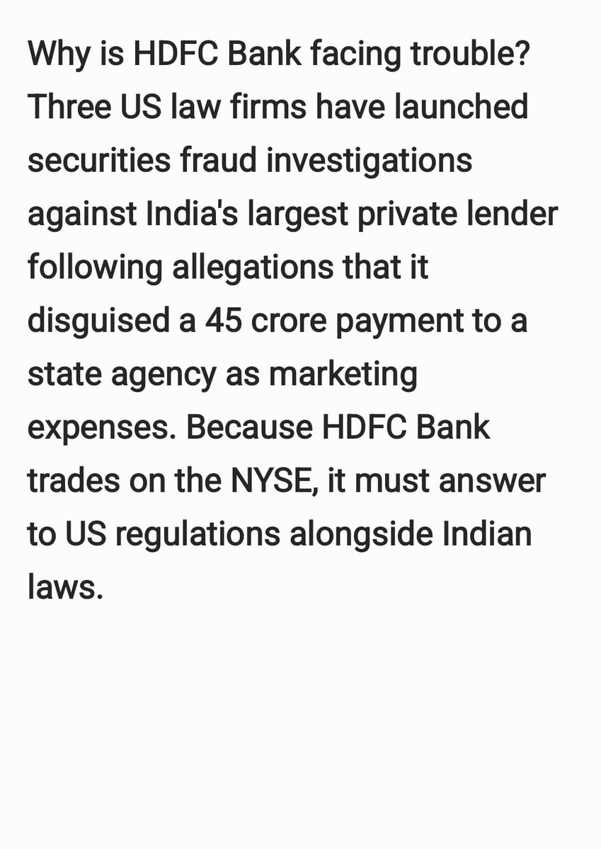 DevalayDey's tweet photo. #hdfcbank #bank #indianbanking #bankingproblems #hdfc #stockmarket #Financials #india #banking #usa #nyse #report #markets https://t.co/xKpsERQgM2