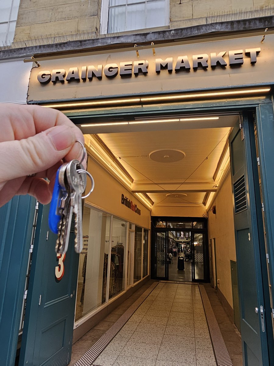 footydevotion's tweet photo. WE HAVE SOME MASSIVE NEWS! 

After over a decade online, we’re finally opening a shop! ⚽

Football Devotion is getting its first ever retail space, right in the iconic Grainger Market, smack bang in the heart of Newcastle City centre.

The shutters are opening soon 🔑 👀 https://t.co/1h4OUKdyGr
