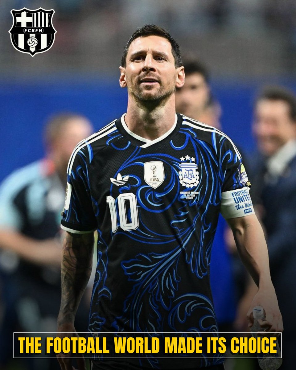 fcbfn_live's tweet photo. 🚨 Lionel Messi has been named the Best Player of the 2026 FIFA World Cup by:

🇺🇸 The Athletic
🌍 IFFHS
🏴 Sky Sports
📰 The Guardian
📺 beIN Sports
🦊 FOX Sports
📡 ESPN
📰 Sports Illustrated
⚽ Goal
🟣 Yahoo Sports
🔥 Bleacher Report
📺 CBS Sports
📰 The Daily Star
📱 Tribuna

Rodri has only been named by one outlet—the official FIFA award.

Sometimes the debate doesn't end with the ceremony—it begins there. 🐐