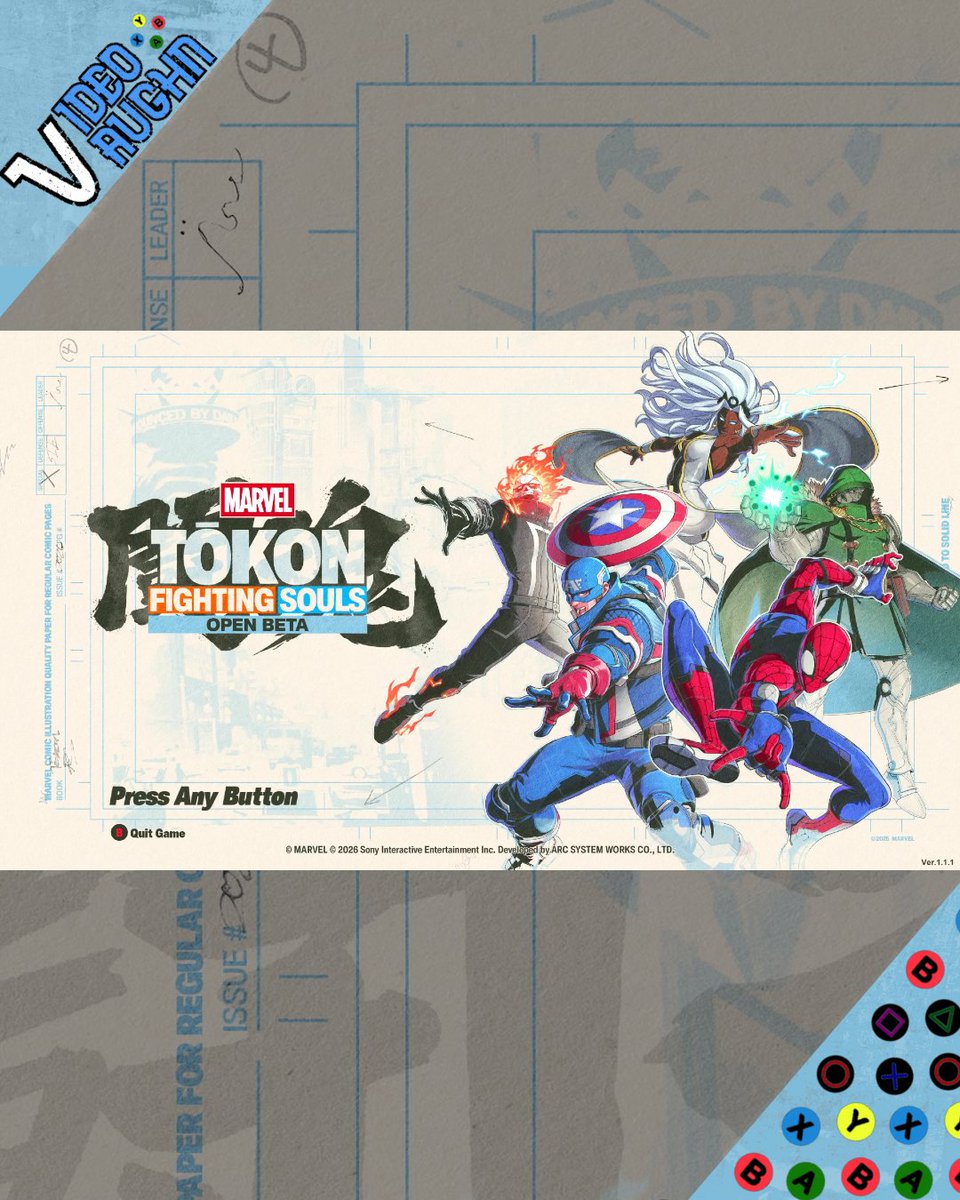 VideoVaughn's tweet photo. Been playing Marvel Tokon. Wasn't really feeling it at first but this game is actually lit🔥 So far I'm really liking Magik as my main, The music is good, the finishers look great and the comic book aesthetic is GREAT. https://t.co/OQDOSKKW2M