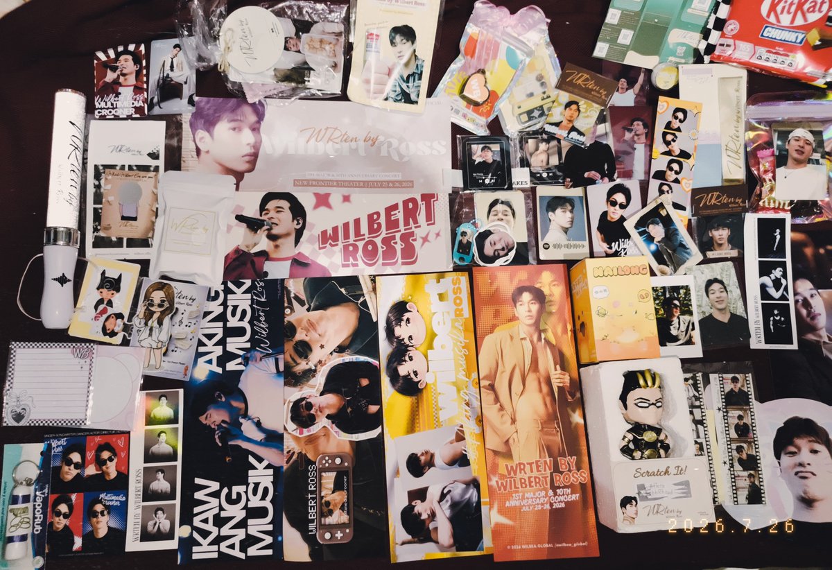 lovebeanca's tweet photo. all these freebies + gifts + raffle wins... and it's just day 1 of the wrten concert 😭💛
love how everyone gets so much love in this community. salamat @itswilbertross at @beabinene sa paghatak sakin sa pamilyang ito 🫂
WRTEN BY WILBERT ROSS
#WRMultimediaWonder https://t.co/NoyzTyYyma
