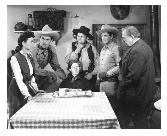AventurasDeTom's tweet photo. A still from "Code of the Outlaw" (1942), a Three Mesquiteers western starring Tom Tyler, Bob Steele and Rufe Davis
#ThreeMesquiteers #TomTyler #BobSteele #RufeDavis #western #RepublicPictures https://t.co/XeWDLKoZcS