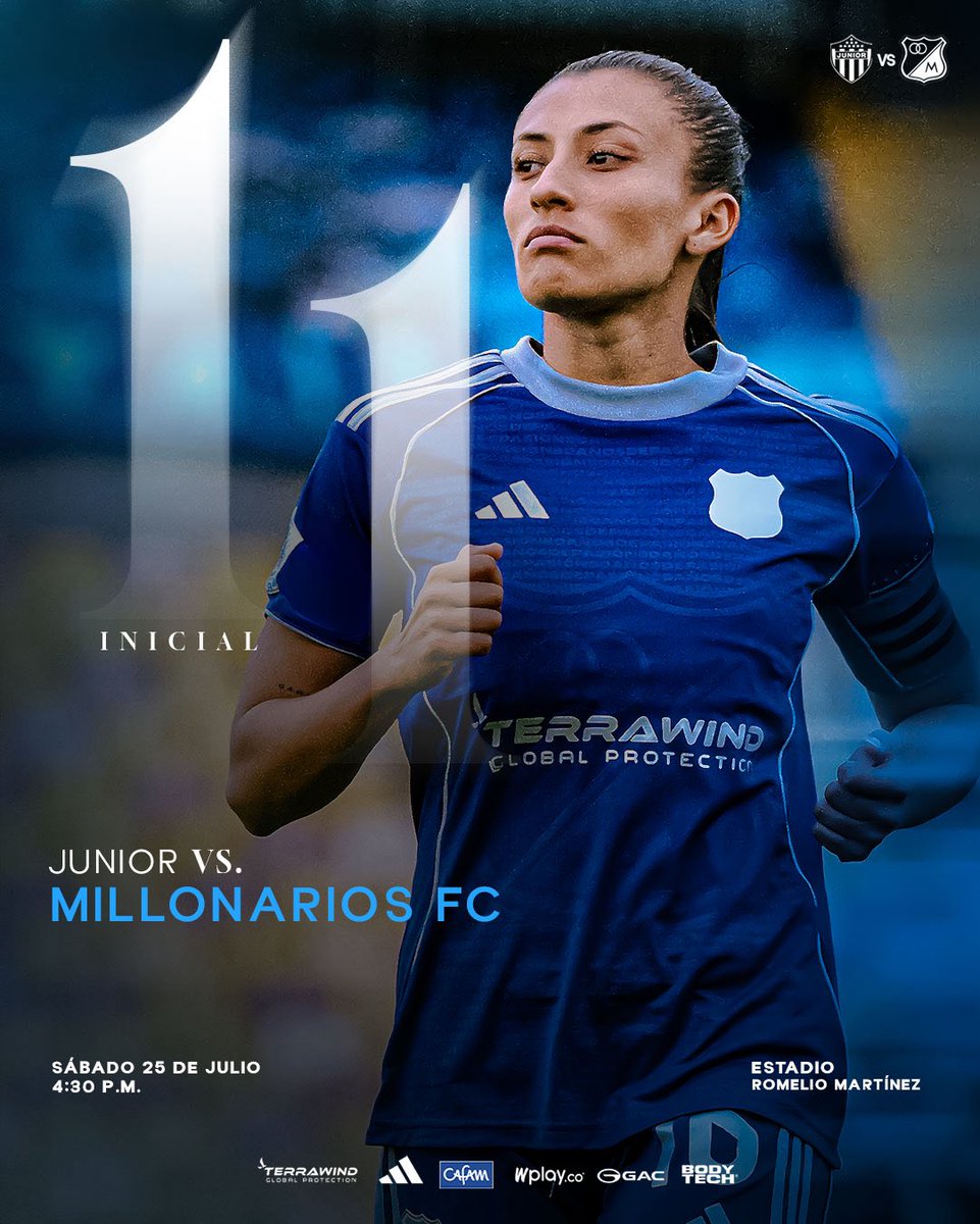 MillosFcFem's tweet photo. ¡Nuestro XI inicial! Ⓜ️

▶️Estas son las Embajadoras que saltarán al campo para enfrentar al Junior. https://t.co/9DTitpwbEU