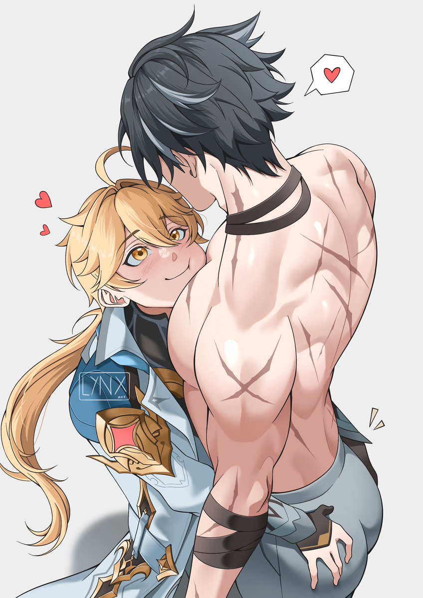 lynx__art's tweet photo. squish squish 🍞 

#Wriothesley #Aether #Wriother https://t.co/eBMI5sB1MD