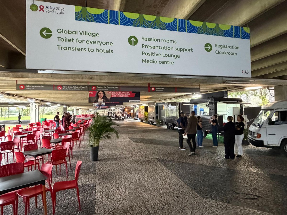 AIDS_conference's tweet photo. 🤝 Tomorrow, the doors open for #AIDS2026 pre-conferences!
📸 Here's a sneak peek inside #Riocentro, where the global #HIV community will come together to #RethinkRebuildRise.
🗓️ Explore the pre-conference programme :
https://t.co/UgST0cJQsi https://t.co/paHb7jw8SC