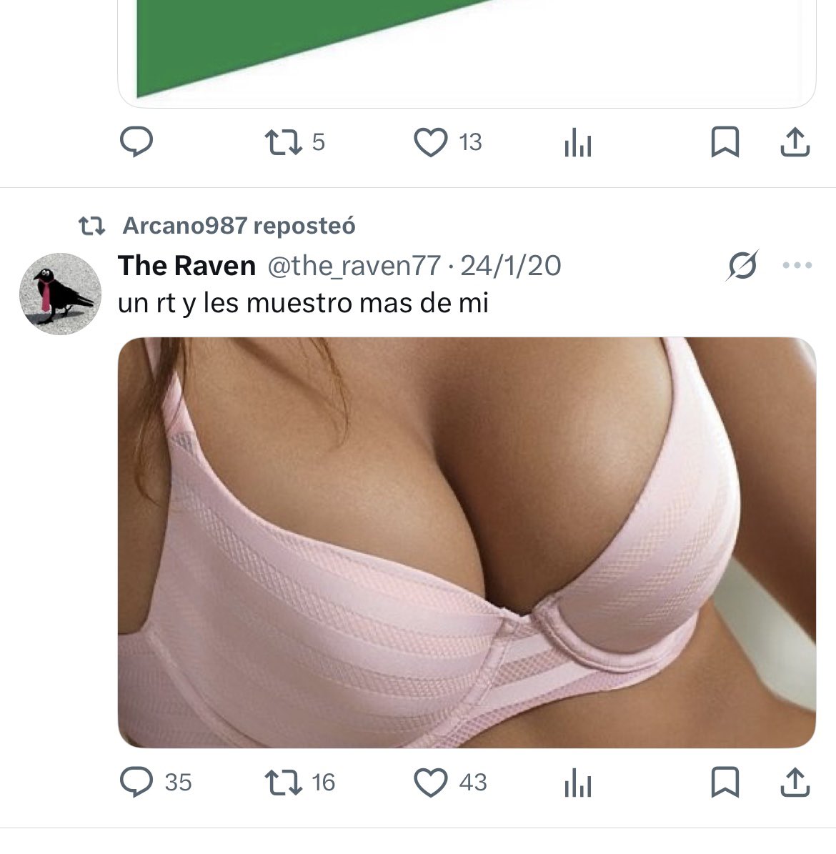 oltuguel's tweet photo. @arcano987 de retrasos sabes mucho no? porque seguro sos el unico viejo que pide por rt q le muestren las tetas. es entendible q nadie haya querido hacerlo. https://t.co/ScAjFBfQEy