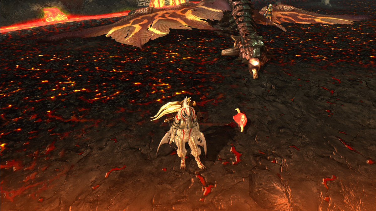 yuuna_can's tweet photo. こんな所にお肉が...ww
#MHXX https://t.co/Ip6qGlMFQ8