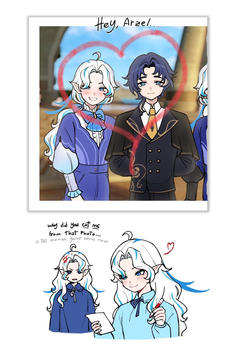 Aylu_tori's tweet photo. They fought for hours after and Furina grounded them both https://t.co/cENN44kptO