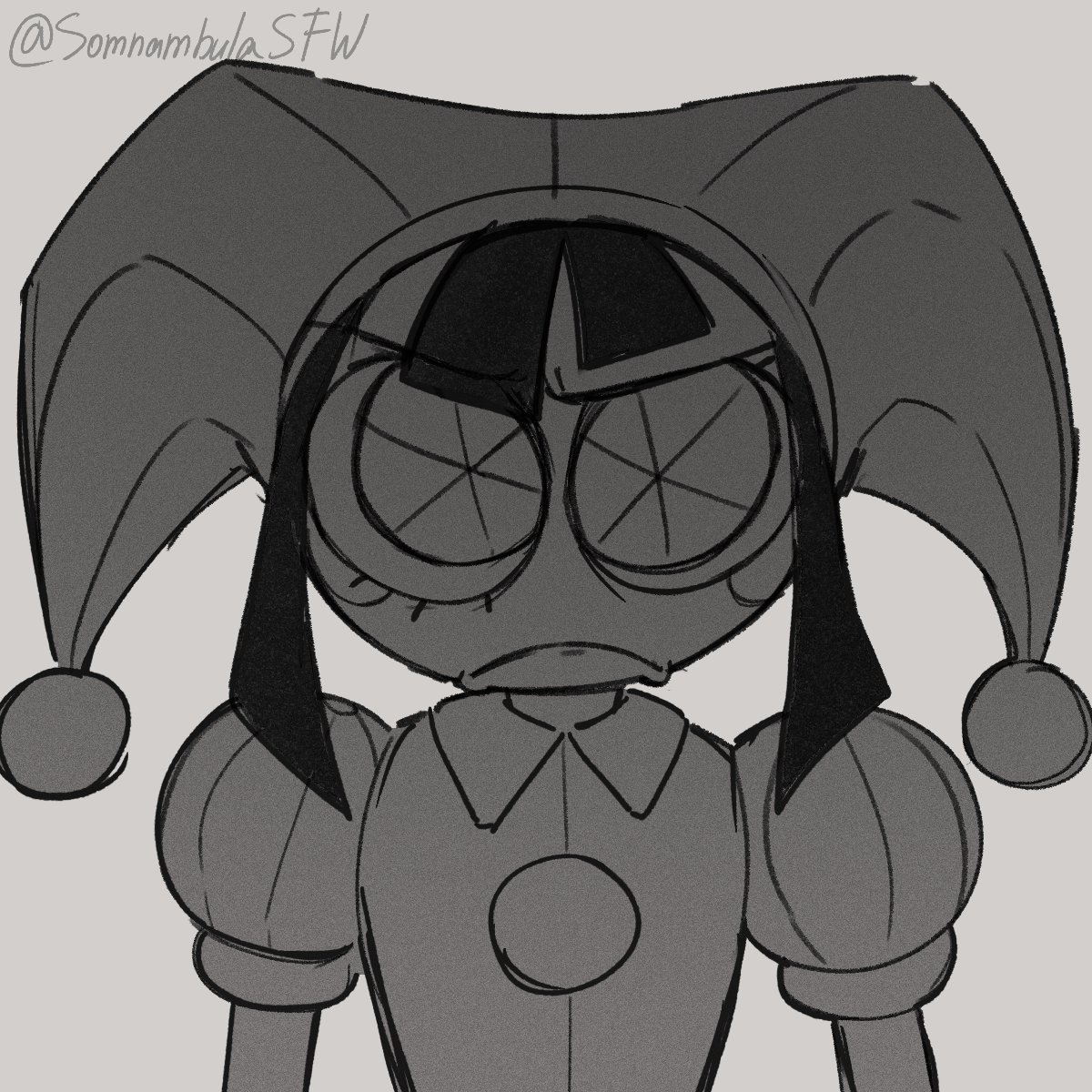 SomnambulaSFW's tweet photo. Obsessed Pomni 1/3 https://t.co/l6hyXe633t