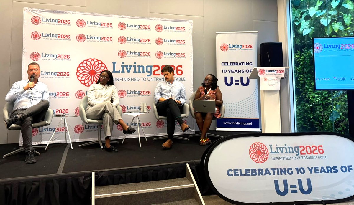 afrocab_hiv's tweet photo. At the #LIVING2026 pre-conference in Rio de Janeiro, Brazil, @afrocab_hiv hosted a powerful #AHD concurrent session showcasing community-led models and proven approaches to AHD identification, management, and advocacy across Africa through the @UNITAID -funded #IMPAACT4HIV and #THRIVE grants. #AIDS2026 #EndAIDS