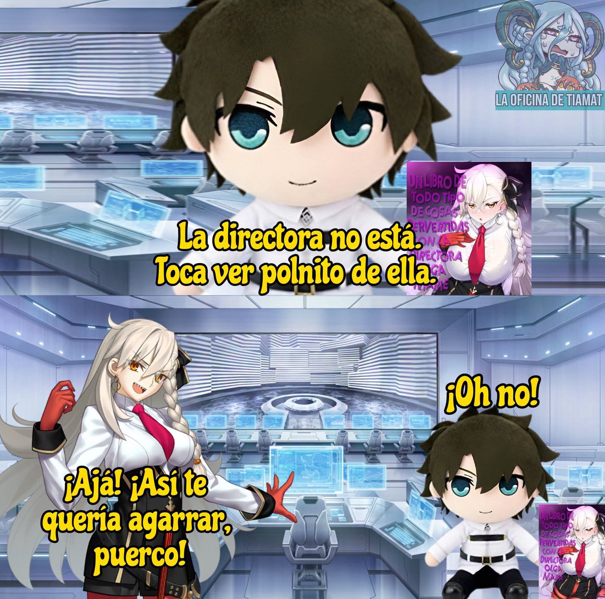 Astramshinra's tweet photo. Para cuándo más doujins de Olga https://t.co/meOKR1Kt6a