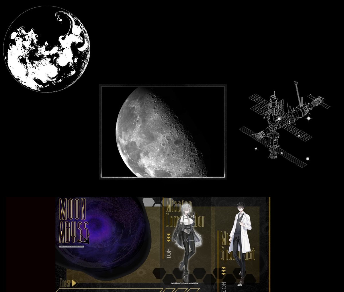 donabe_yaminabe's tweet photo. MOON ABYSS (bf783a 様より)

エンドL/エンドI
セッション終了です！

KP…奏-@kanabyde

HO1_英雄
…レオンティーヌ･フォーコ・カッリスト
-@_tail__726__
HO2_天才…メデス-@yohira_ss

(敬称略) https://t.co/VW2ut8618E