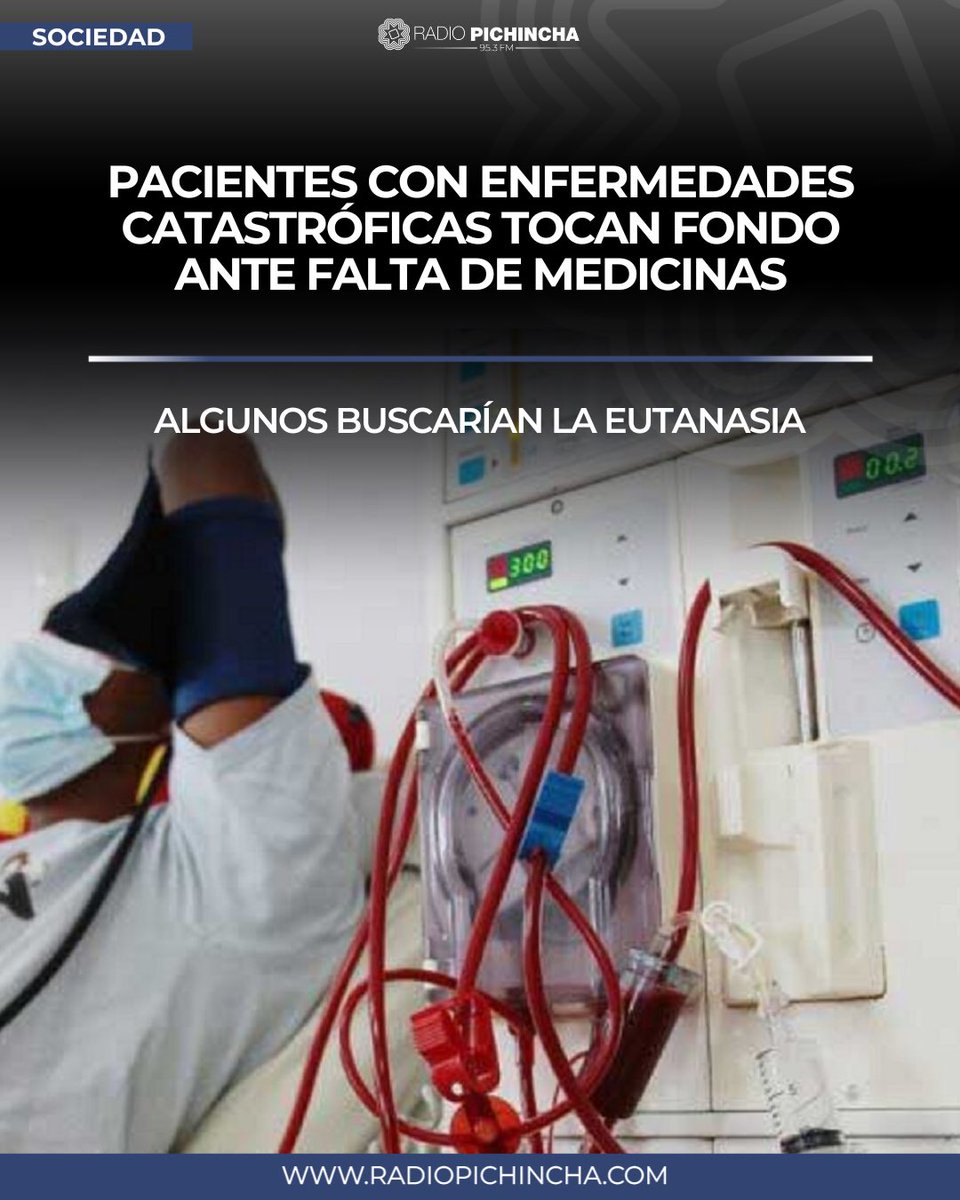 radio_pichincha's tweet photo. 👥 #Sociedad | Especialista en cuidados paliativos asegura que en 2026 ha recibido más consultas sobre eutanasia que en los 14 años de su trayectoria profesional.
Los detalles 🔽
https://t.co/0e7yDVnzUS https://t.co/UXm00Bu5tX
