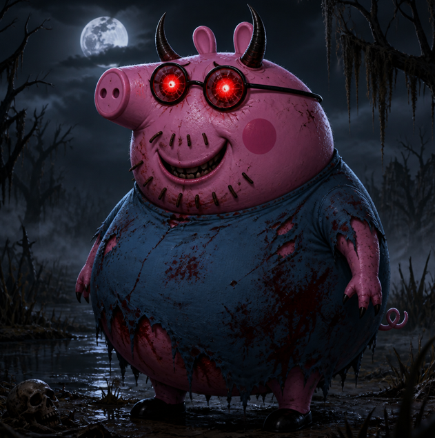 PeppaBNB's tweet photo. Welcome to the PeppaBNB family @hailey_cryptox9, thanks for the follow!

They told Peppa to be nice...

She chose CHAOS instead 😈

Something demonic is brewing in the swamp.

You ready?

#PeppaPig #PeppaPigMemes #Peppa #EvilPeppa #BNBChain https://t.co/ecdMrnrNZz