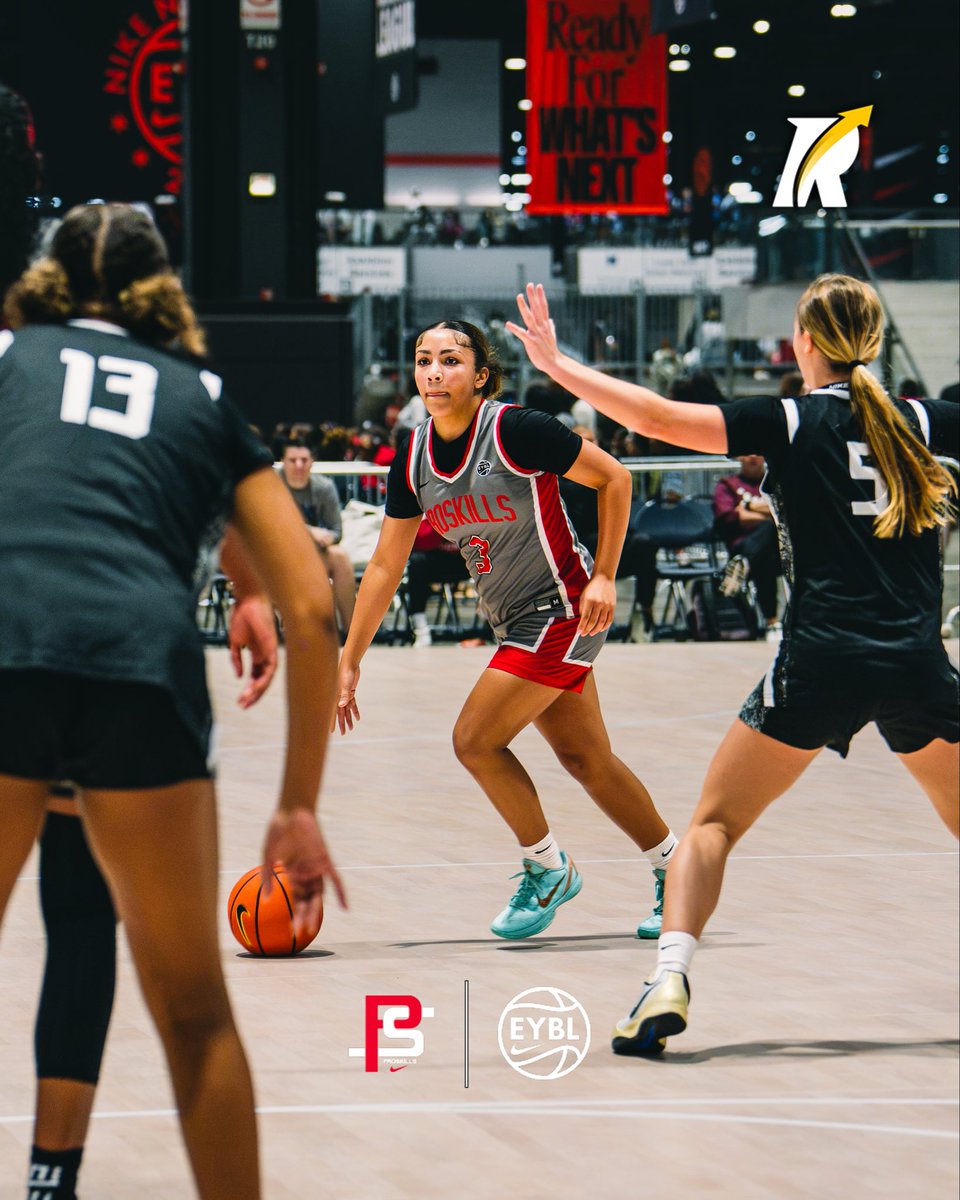 Revocruit's tweet photo. Revocruit Powered ProSkills EYBL 16U continued to make its mark at the Nike EYBL Nationals in Chicago, embracing the challenge against some of the country’s top competition.

Playing with confidence, composure, and a relentless motor, ProSkills consistently executed on both ends of the floor. Their ability to play together, make winning plays, and compete possession after possession reflected the standard the program has built on the national stage.

College coaches can follow every Revocruit Powered ProSkills EYBL 16U athlete throughout Nike Nationals on Revocruit.