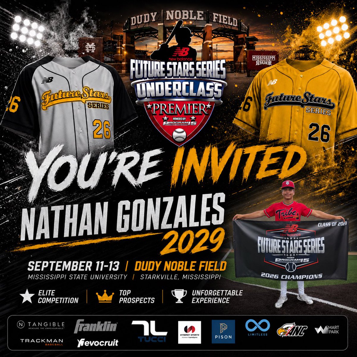 Nathan86948's tweet photo. Great opportunity with Great People thank you to all the people that got me to where I am so far. Let’s keep grinding @ftrstarsseries @tromblybaseball @SouthwestNTIS https://t.co/eDElj9AGHt