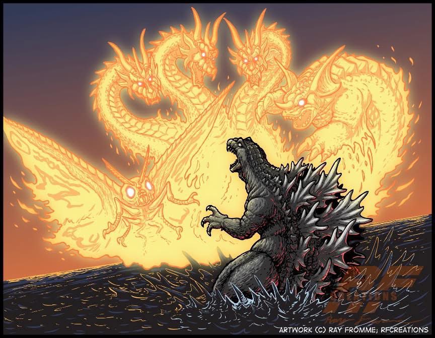 monsterasiazero's tweet photo. Summer Of Godzilla!
#GMK Gallery
Guardian Spirits By AlmightyRayzilla https://t.co/etFfw8HmyW