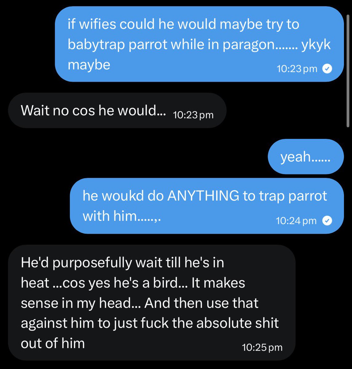 mythsX2 // ☯️🦜 / 😈👑 / 🪲⚡️/🍓⚡️ tweet media