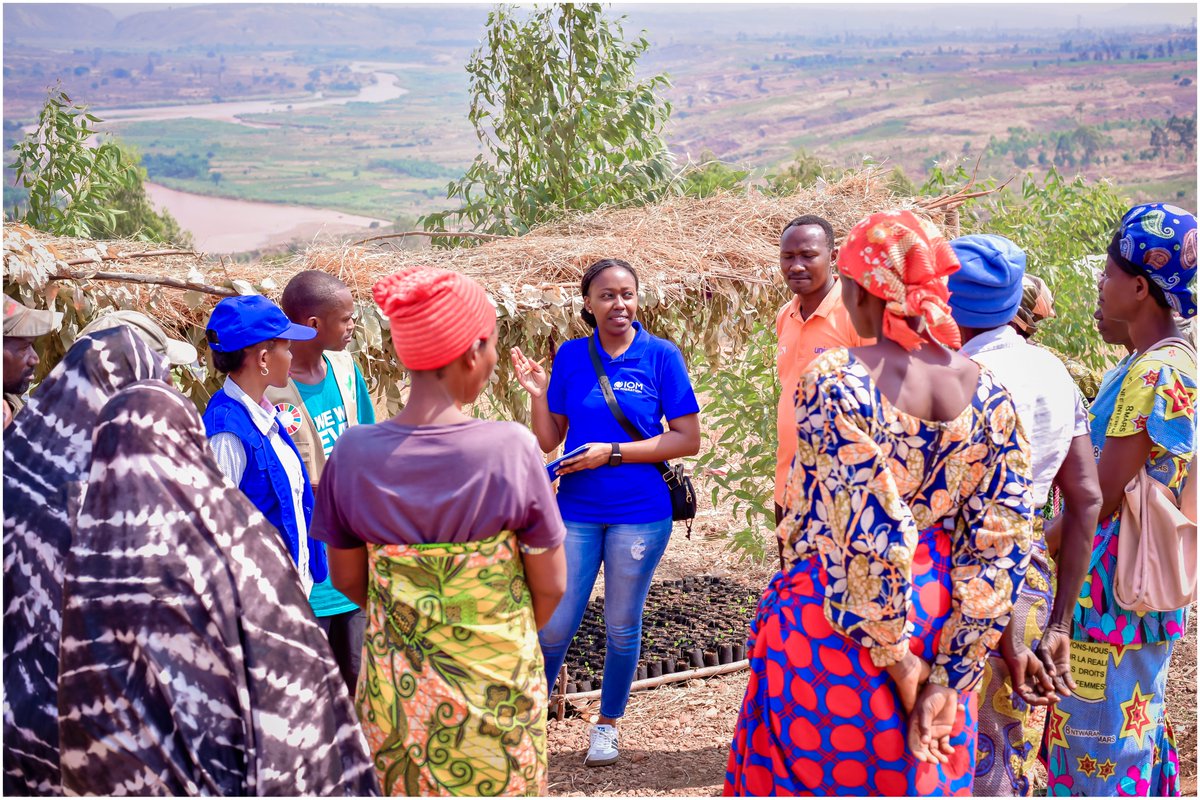 2250Ishaka's tweet photo. 📌Today, we were honored to welcome the @IOM_EHSA @IOMBurundi to ISHAKA 2250 and the Gateri displacement site for a #CCMD project monitoring visit.

🟢The day began with an introductory meeting to review the project's objectives, expected outcomes, implementation progress, and key monitoring indicators. Together, we reflected on lessons learned, reviewed project documentation, and aligned on the field mission ahead.

🟢In Gateri, the delegation met with some beneficiaries, visited the community-led tree nursery, and exchanged with the project agronomist on seedling production, survival rates, species selection, and the long-term sustainability of this nature-based solution.

🟢Women and displaced families are growing more than tree seedlings—they're restoring ecosystems, rebuilding livelihoods, and planting hope for future generations.

👏Together with @UNmigration, we're proving that the most powerful climate solutions are locally led. 🌍💚

@IOMDenmark @IOM_MECC @IOMKenya @IOM_Nordics @DanishMFA   #NatureBasedSolutions #KDMECC #LeaveNoOneBehind #ClimateAction