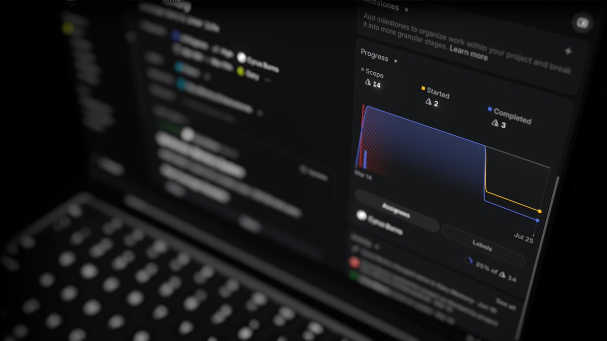 cy_burns's tweet photo. Here are a couple stills from @raylightapp 

Tbh @linear's design helps a lot with making this look good but that DOF cant hurt https://t.co/JBhVBYrNN0