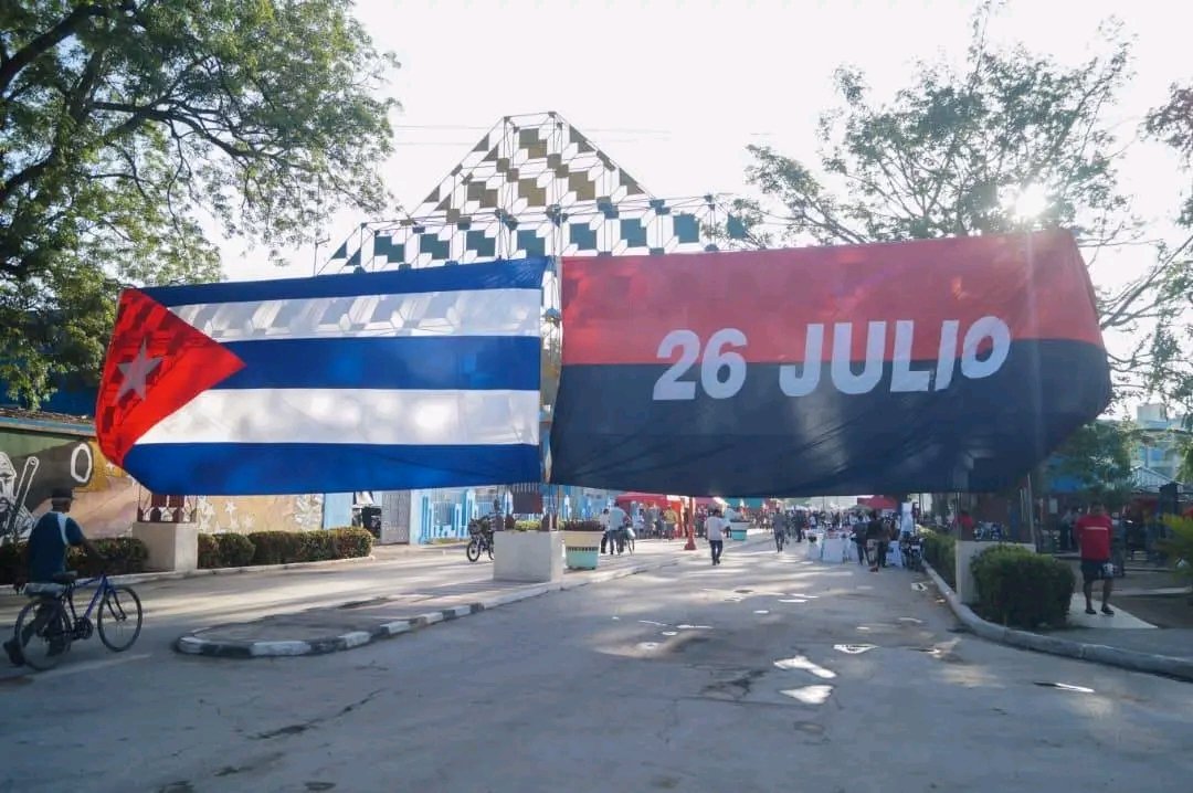BarceloOrt92635's tweet photo. No es suficiente ni todo lo que merece el pueblo en momentos tan difíciles pero ha sido una Feria con nuestros propios esfuerzos,donde primó responsabilidad y compromiso de los que han puesto su gra de arena
¡Viva el Día de la Rebeldía Nacional!
#MiMoncadaEsLaPatria Siga hilo... https://t.co/41kb3d9585