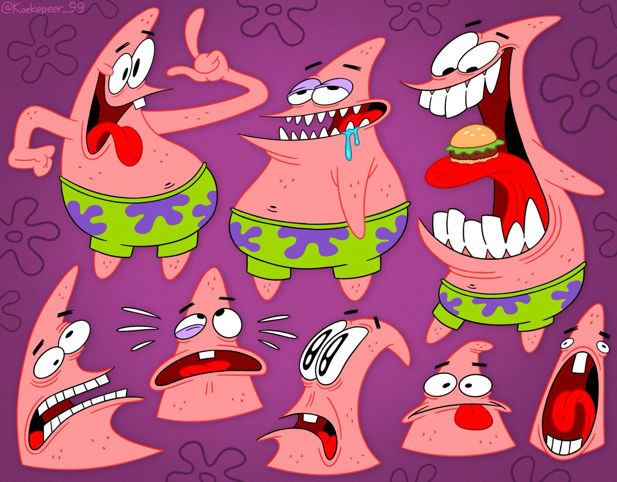 Koekepeer_99's tweet photo. Some silly ass drawings of Patrick #Spongebob https://t.co/sUOXBPpFT8