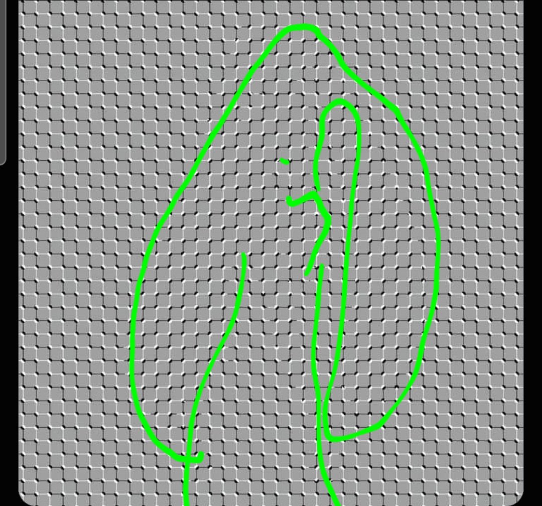 HeartDarlin3137's tweet photo. @HatsuneMiku Actually now that I've outlined it it looks like squidward being droopy https://t.co/OZqAqxqZeR