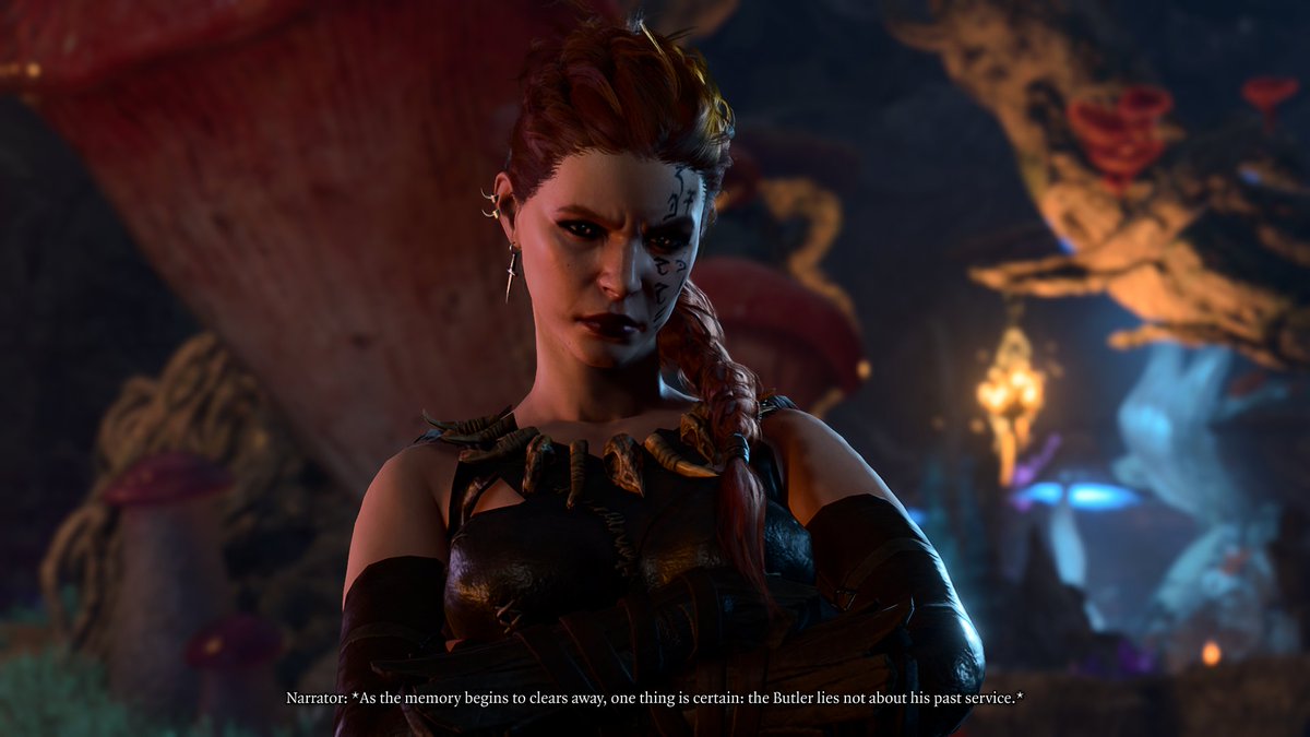 pierot_pavus's tweet photo. a dark lady with a place darker than her soul 🩸
#bg3 #durge #darkurge #alex #underdark https://t.co/WbEy8xYhBj