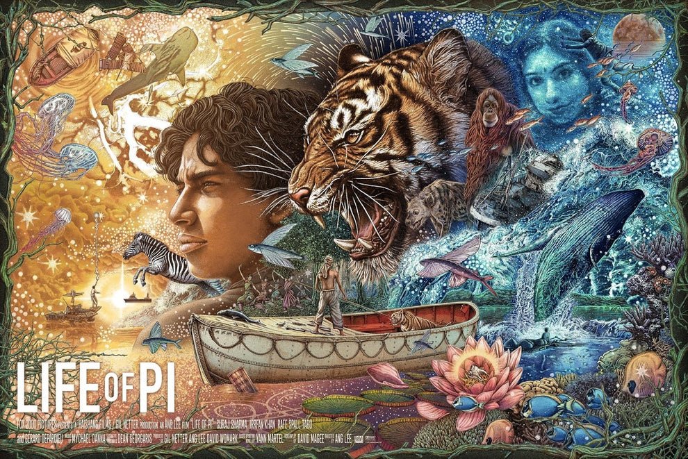 CJMonahan77's tweet photo. #NowWatching #LifeOfPi poster by Ise Ananphada. https://t.co/8JaLwE7rq5