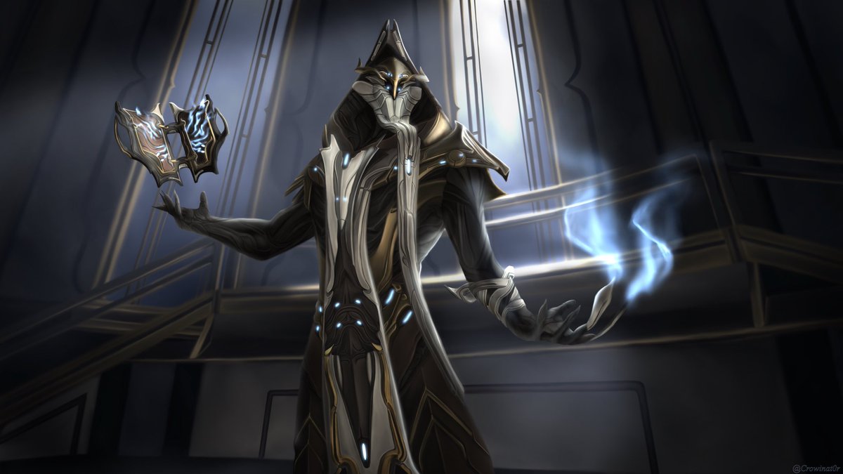 Crowinat0r's tweet photo. Seeker of Knowledge

#warframe #warframefanart #tennocreate https://t.co/Onb8FZI3YF
