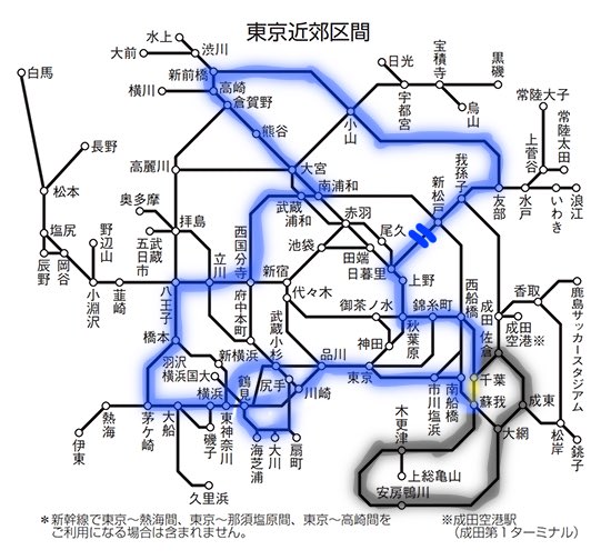 instant_D_long's tweet photo. 僕はそんな面白いとも思わないけど大回り乗車はやったことはある。北千住から南千住で切符は買ったと思う。 https://t.co/fFy2lPE1fV